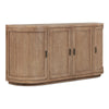Nicola Sideboard in Reclaimed Pine with Curved Doors