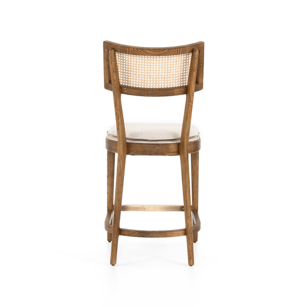 Britt Stool In Savile Flax In Counter