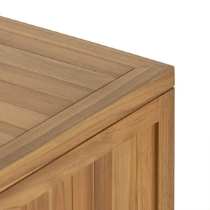 Merit Outdoor Sideboard In Natural Teak