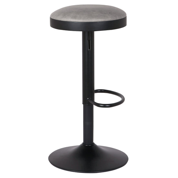 Juno Gaslift Bar Stool In Vintage Mist Gray