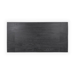 Bristol Solid Wood Coffee Table - Aged Black Finish
