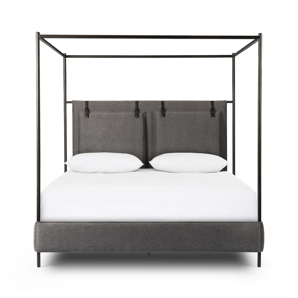 Leigh Canopy King Bed - San Remo Ash