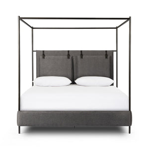 Leigh Canopy King Bed - San Remo Ash
