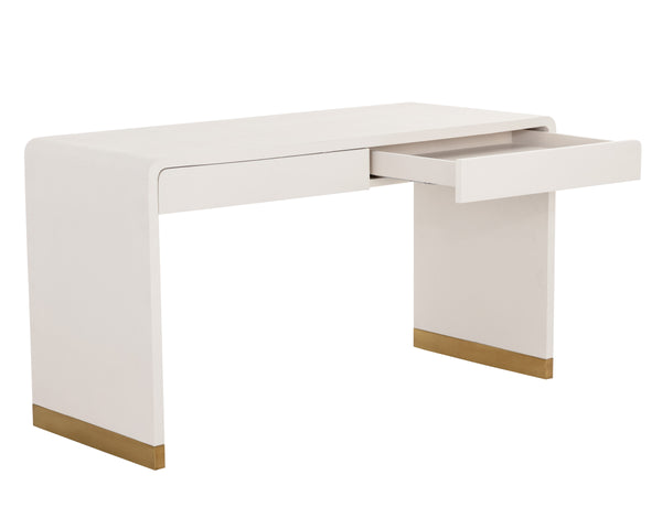 ILONA DESK - OYSTER SHAGREEN