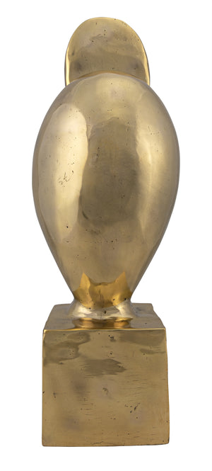 Ripley Metal Alloy Sculpture in Antique Brass Finish