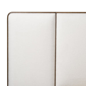 Regan King Bed - Crete Ivory