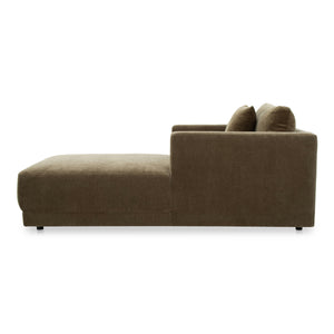Moe's Bryn Chaise in Heritage Cedar Green
