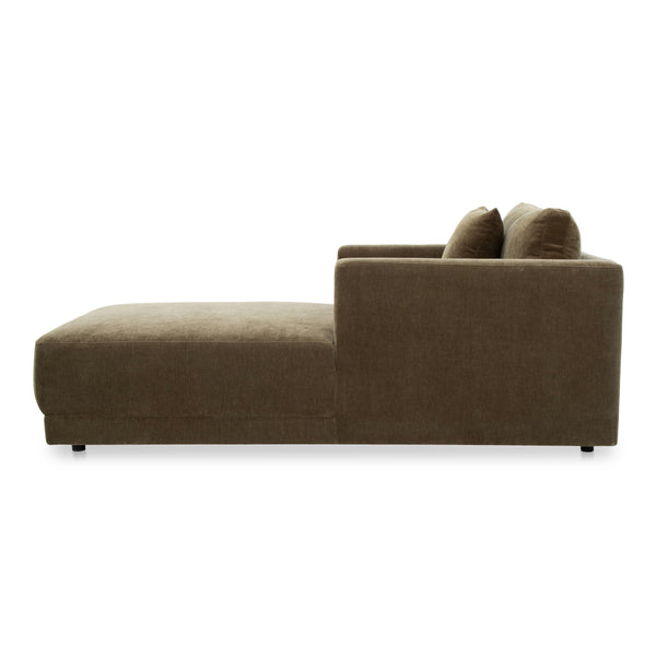 Moe's Bryn Chaise in Heritage Cedar Green