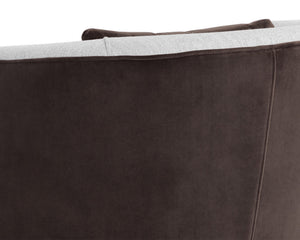 GARRY LOUNGE CHAIR - SAN REMO WINTER CLOUD / MEG ASH