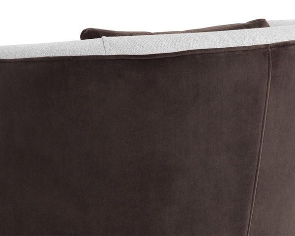 GARRY LOUNGE CHAIR - SAN REMO WINTER CLOUD / MEG ASH