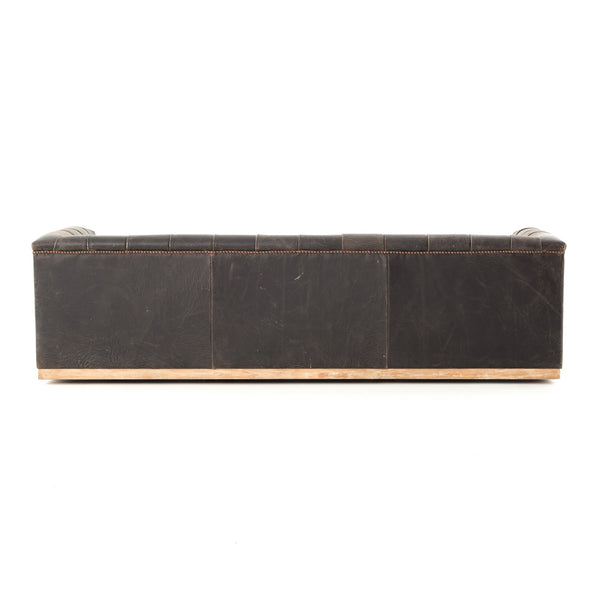 MAXX 95" SOFA IN DESTROYED BLACK