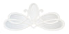 Scroll Mirror, White