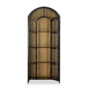 Belmont Cabinet Oak In Black
