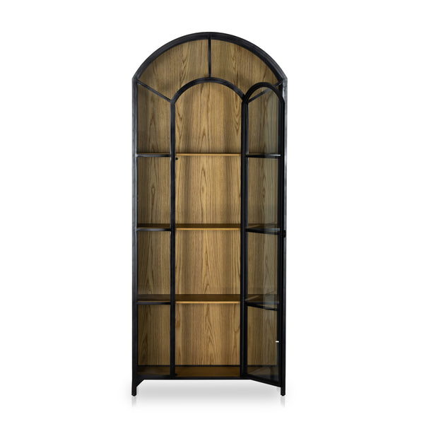 Belmont Cabinet Oak In Black