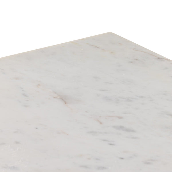 Indira Kitchen Island - White Marble