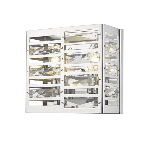 Cronise 2 Light Wall Sconce in Chrome Finish