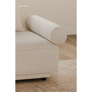 Moe's Rosello Armchair in White Texture