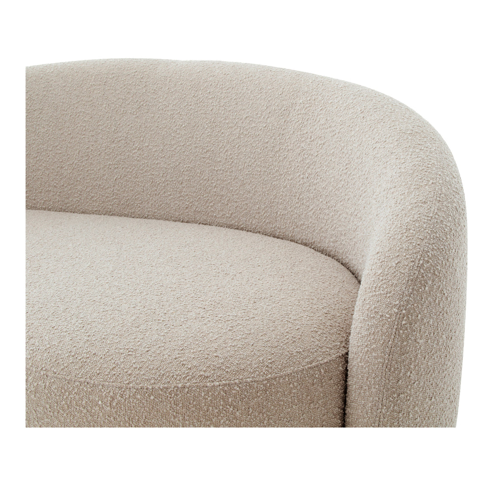 Moe's Excelsior Sofa in Shiitake Beige Boucle