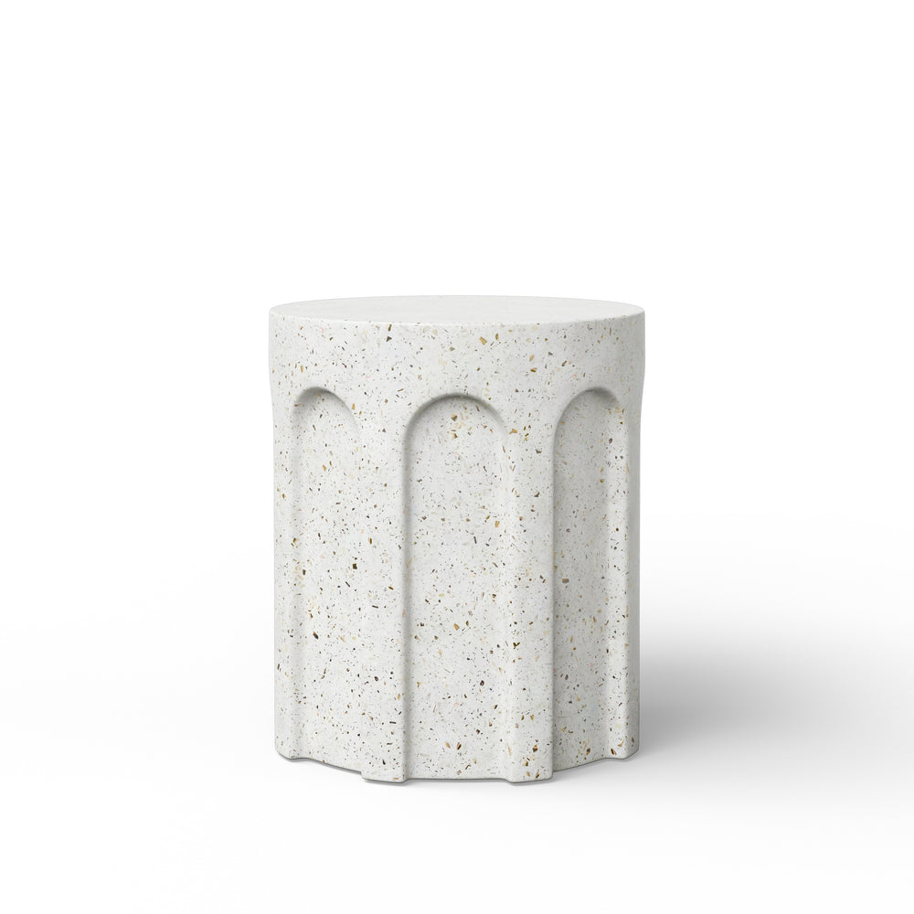 Atlas Ivory Stool
