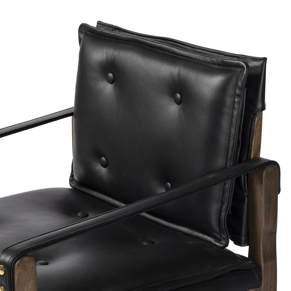 Lenz Dining Armchair In Carson Black