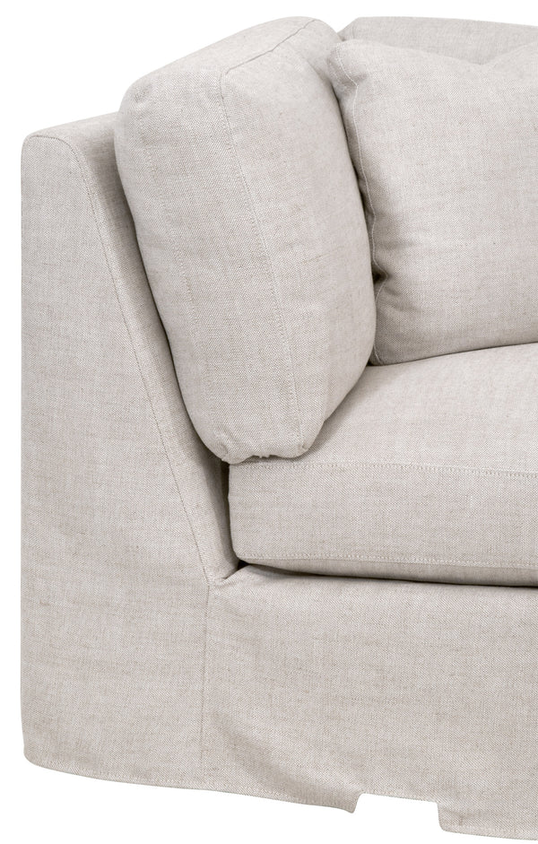 Lena Modular Slipcover Corner Chair
