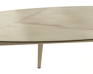 TUNER COFFEE TABLE - OVAL