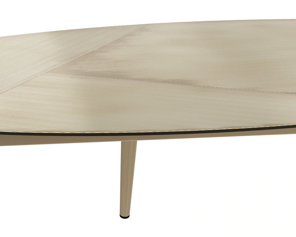 TUNER COFFEE TABLE - OVAL