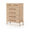 Rosedale 6 Drawer Tall Dresser In Yucca Oak