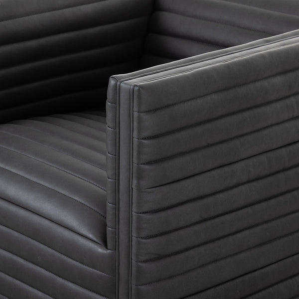 Padma Swivel Chair - Eucapel Black