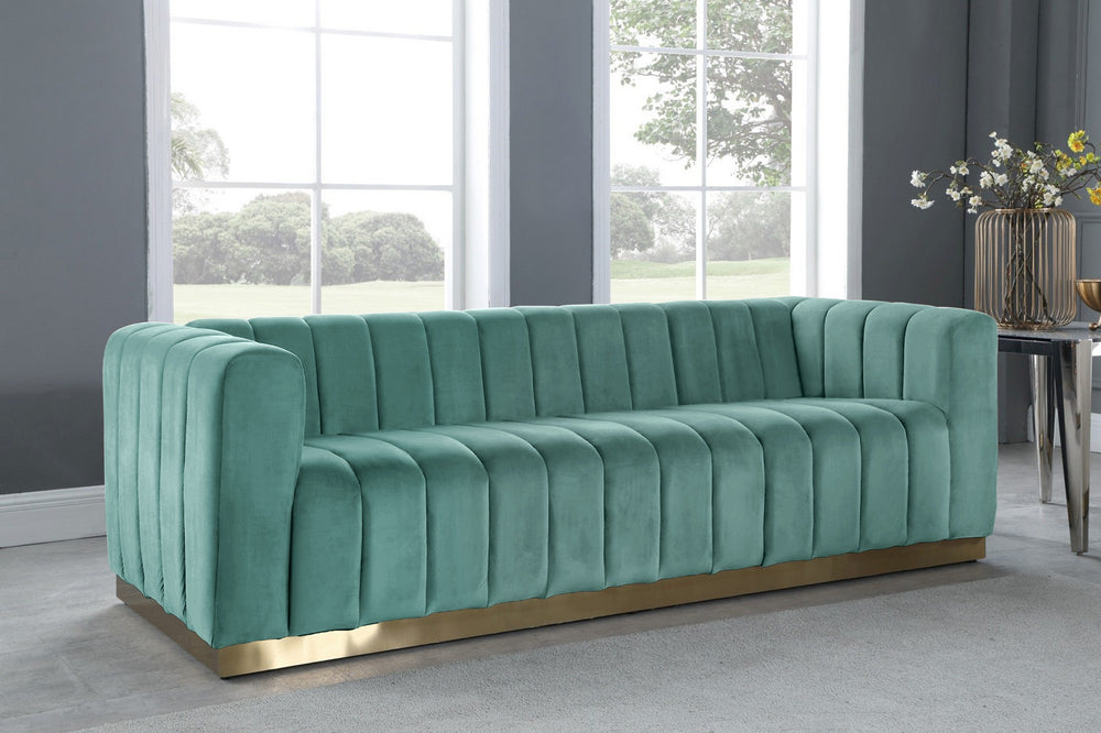Francis Sofa In Mint Velvet