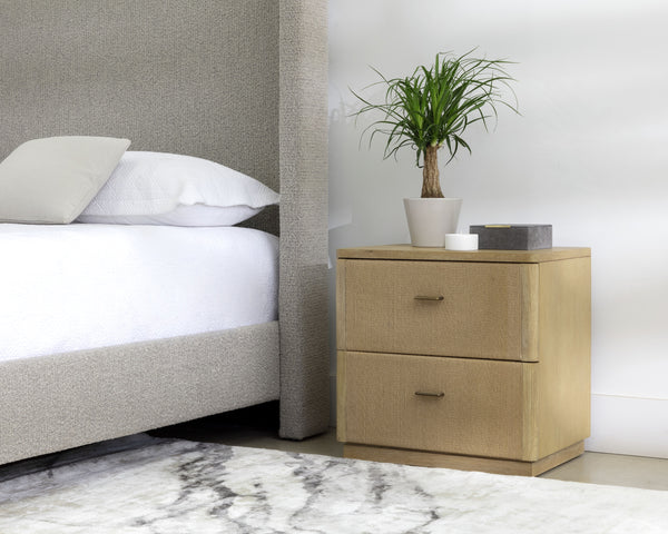 ETIENNE NIGHTSTAND - RUSTIC OAK
