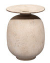 Highland Decorative Ceramic Vase, Cream