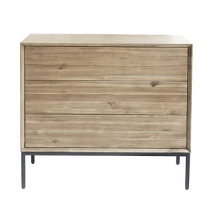 Hathaway KD Chest 3 Drawers, Drifted Sand