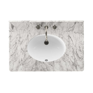 Toulouse Single Vanity - Washed Blonde Oak Veneer