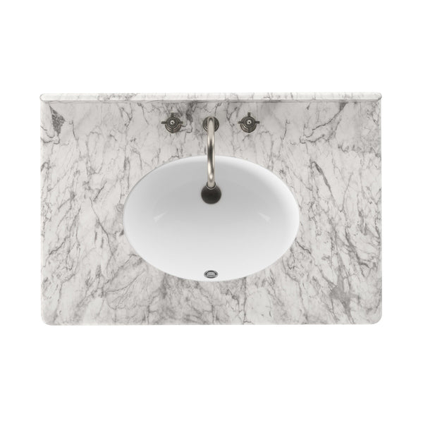 Toulouse Single Vanity - Washed Blonde Oak Veneer