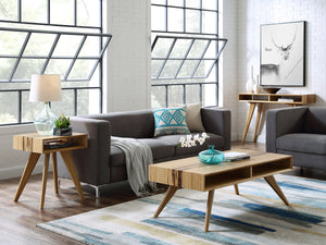 Caramelized Azara Tiger End Table