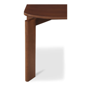 Moe's Daifuku Dining Chair Set of 2 in Brown