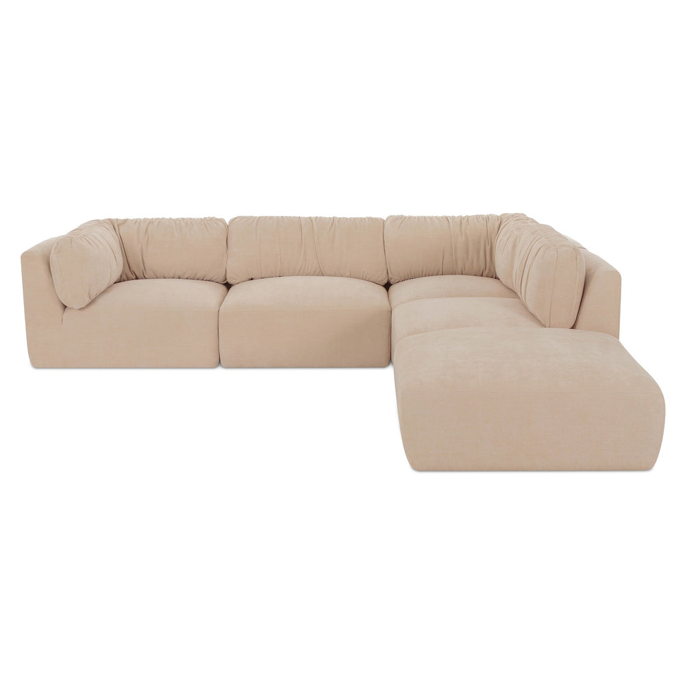 Moe's Matina Dream Modular Sectional in Oatmeal