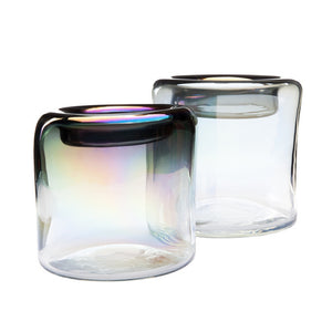 Glass Organic Opal Vase