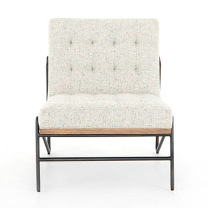 Romy Chair In Mabel Neutral Fleck