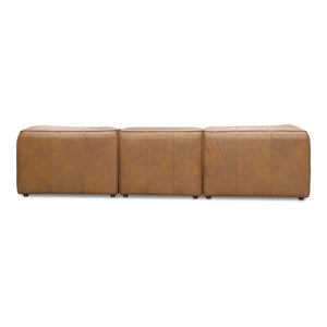 Moe's Form Signature Modular Sectional in Tan Leather