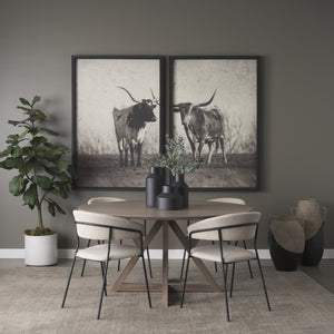 Tosca Medium Matte Black Metal Vase