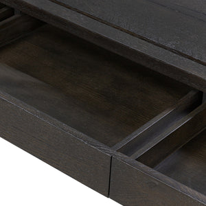 Henry Desk - Charcoal Oak Thick Veneer