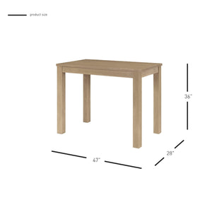 Tiburon KD 36" High Dining Table, Drifted Sand
