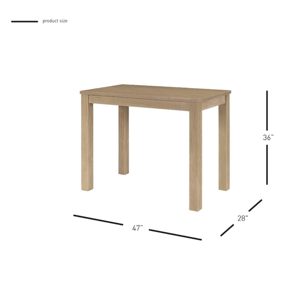 Tiburon KD 36" High Dining Table, Drifted Sand
