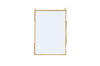 Brass & Glass Photo Frame Medium