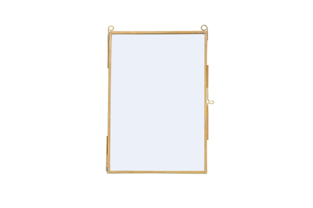Brass & Glass Photo Frame Medium