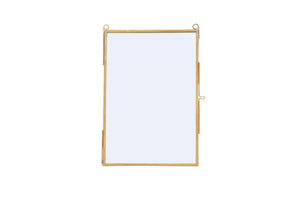 Brass & Glass Photo Frame Medium