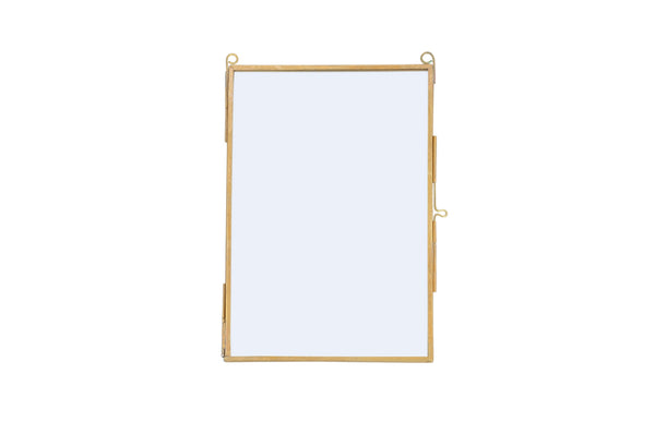 Brass & Glass Photo Frame Medium