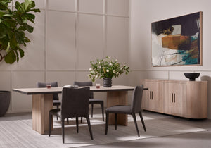Monza Dining Chair In Heritage Graphite